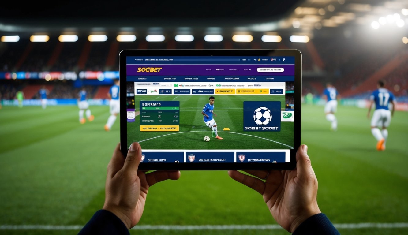 Website SBOBET Resmi dengan Fitur Live Streaming