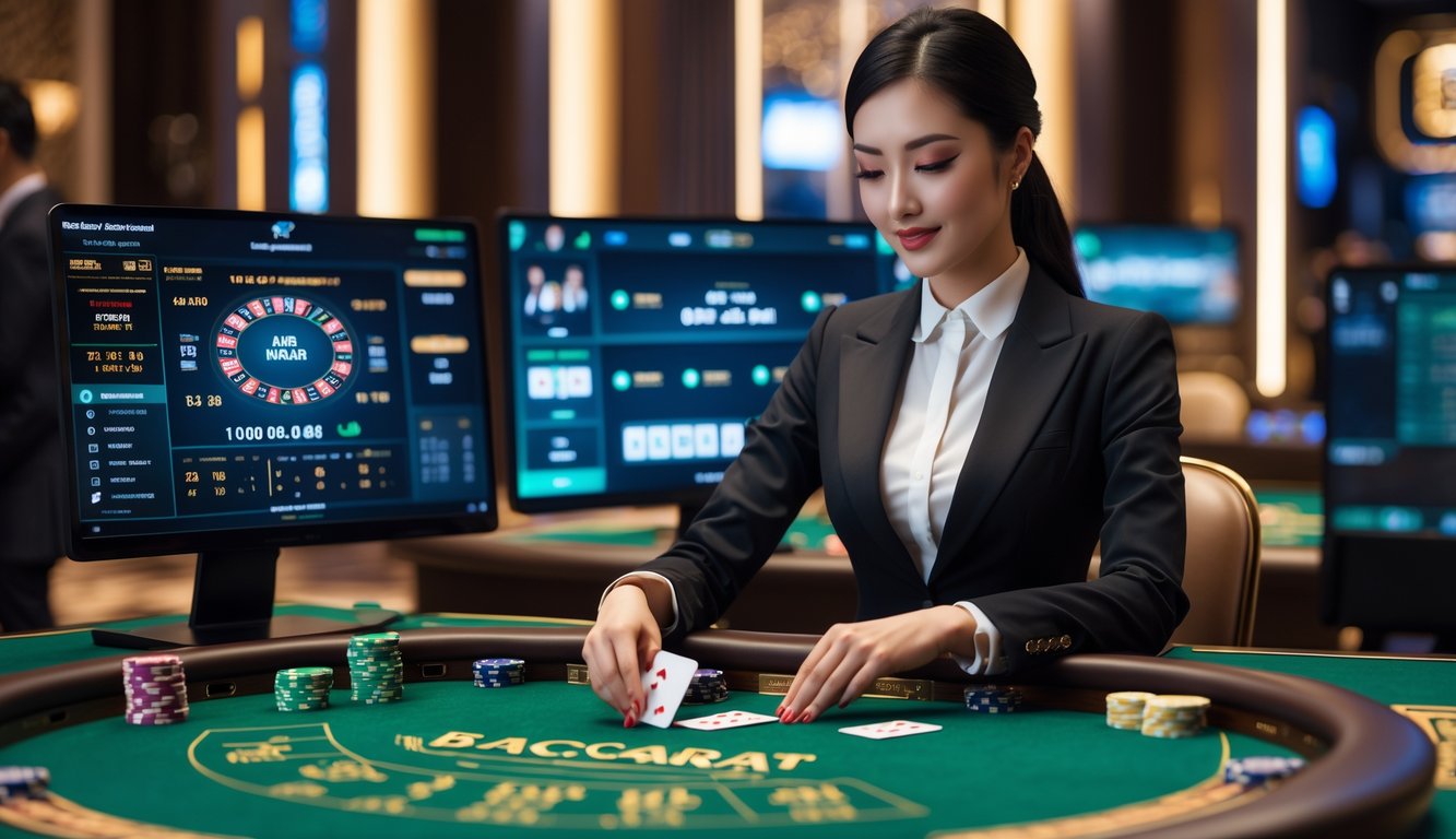 Baccarat Online Terbaik Dengan Sistem Dealer Langsung Dan Peluang Menang Stabil untuk Pengalaman Seru dan Profesional